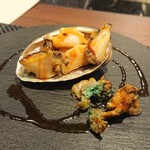 YANAGI - えぞ鮑焼き スモーキーなバター醤油