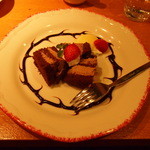 カプリチョーザ - バレンタイン限定チョコレートケーキ