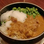 バール ブトン - 仔羊のカレー、インディカ米 (1,100円 税込)