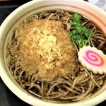 Soba Chiyaya Kaze Nobou - 191101金　茨城　そば茶屋風の坊　たぬきそば