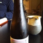 徳山鮓 - 七本槍 紫霞の湖（しがのうみ）純米酒 300mL：コクがあり美味しい 辛口の純米酒です。　　　　　　2019.10.26
