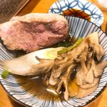 浅草じゅうろく - 長葱＆舞茸長葱＆舞茸