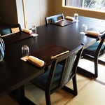 徳山鮓 - 本日、お料理を楽しませて頂いた 入って左側の部屋。　　　　　　2019.10.26
