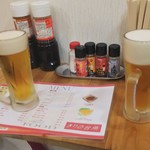 きりの台所 - 生ビール300円