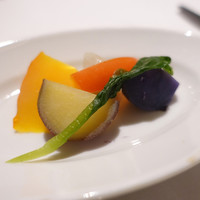 リストランテ アクアパッツァ - 無農薬の蒸し野菜