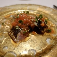 リストランテ アクアパッツァ - 炙りサンマのカルパッチョ