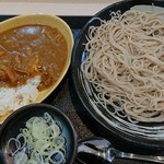 ゆで太郎 - 朝食セット（カレー）380円