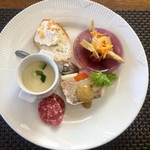 パッパーレ - ●パスタランチ 2,000円前菜の盛り合わせ