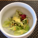 パッパーレ - ●パスタランチ 2,000円トリュフボウルに入ったサラダ