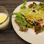 イタリア食堂 hico - スープとサラダ