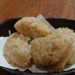 手打ち 真味 - 蕎麦がき唐揚げ