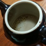 手打ち 真味 - 蕎麦の身入り 蕎麦湯