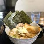 らー麺　Do・Ni・Bo - 朝ラー全部のせ860円海苔TPサービス