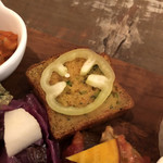 Plus Veganique JIYUGAOKA - 
米粉ケークサレ、野菜の自然な味としっとりサックリ