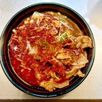 麺創研 紅 国分寺 - 赤がまぶしい。。笑