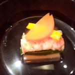 一心鮨 光洋 - 次男坊作ほたてしんじょの椀　吸い地は京都レベル！