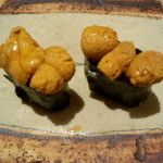 一心鮨 光洋 - はだてブランド雲丹軍艦二隻！