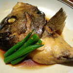 一心鮨 光洋 - 次男坊の得意技、石鯛かぶと煮