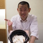 虎白 - 松茸ご飯と小泉さん