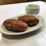 かねつき堂 - ゼリーフライ。
            美味し。