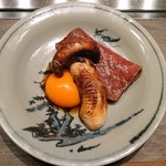 USHIGORO S. - 松茸とザブトンのすき焼き