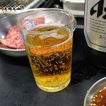 空 - ●大瓶ﾋﾞｰﾙ550X2＋塩ﾀﾝ1200＋ﾛｰｽ650＋ﾊﾗﾐ650＋ﾚﾊﾞｰ400＋上ﾐﾉ500=4,500円 2019年10月