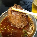 空 - ●大瓶ﾋﾞｰﾙ550X2＋塩ﾀﾝ1200＋ﾛｰｽ650＋ﾊﾗﾐ650＋ﾚﾊﾞｰ400＋上ﾐﾉ500=4,500円 2019年10月