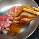 空 - ●大瓶ﾋﾞｰﾙ550X2＋塩ﾀﾝ1200＋ﾛｰｽ650＋ﾊﾗﾐ650＋ﾚﾊﾞｰ400＋上ﾐﾉ500=4,500円 2019年10月