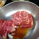 空 - ●大瓶ﾋﾞｰﾙ550X2＋塩ﾀﾝ1200＋ﾛｰｽ650＋ﾊﾗﾐ650＋ﾚﾊﾞｰ400＋上ﾐﾉ500=4,500円 2019年10月