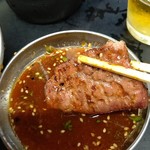 空 - ●大瓶ﾋﾞｰﾙ550X2＋塩ﾀﾝ1200＋ﾛｰｽ650＋ﾊﾗﾐ650＋ﾚﾊﾞｰ400＋上ﾐﾉ500=4,500円 2019年10月