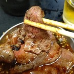 空 - ●大瓶ﾋﾞｰﾙ550X2＋塩ﾀﾝ1200＋ﾛｰｽ650＋ﾊﾗﾐ650＋ﾚﾊﾞｰ400＋上ﾐﾉ500=4,500円 2019年10月