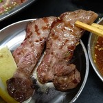 空 - ●大瓶ﾋﾞｰﾙ550X2＋塩ﾀﾝ1200＋ﾛｰｽ650＋ﾊﾗﾐ650＋ﾚﾊﾞｰ400＋上ﾐﾉ500=4,500円 2019年10月