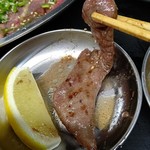 空 - ●大瓶ﾋﾞｰﾙ550X2＋塩ﾀﾝ1200＋ﾛｰｽ650＋ﾊﾗﾐ650＋ﾚﾊﾞｰ400＋上ﾐﾉ500=4,500円 2019年10月