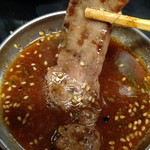 空 - ●大瓶ﾋﾞｰﾙ550X2＋塩ﾀﾝ1200＋ﾛｰｽ650＋ﾊﾗﾐ650＋ﾚﾊﾞｰ400＋上ﾐﾉ500=4,500円 2019年10月