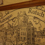 Le Château d’Isenbourg & Spa en Alsace - 昔の地図？　壁に描かれています