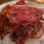 万正 - ●瓶B500X2＋付出ｷｬﾍﾞﾂ100+塩ﾀﾝ1300＋ｸﾗｼﾀ(ﾛｰｽ)1300＋ﾊﾗﾐ1300＋上ﾐﾉ800＋ｷﾑﾁ300＋税10%600=6,700円 2019年10月