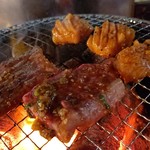 万正 - ●瓶B500X2＋付出ｷｬﾍﾞﾂ100+塩ﾀﾝ1300＋ｸﾗｼﾀ(ﾛｰｽ)1300＋ﾊﾗﾐ1300＋上ﾐﾉ800＋ｷﾑﾁ300＋税10%600=6,700円 2019年10月