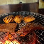 万正 - ●瓶B500X2＋付出ｷｬﾍﾞﾂ100+塩ﾀﾝ1300＋ｸﾗｼﾀ(ﾛｰｽ)1300＋ﾊﾗﾐ1300＋上ﾐﾉ800＋ｷﾑﾁ300＋税10%600=6,700円 2019年10月