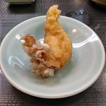 てんぷら天松 日本橋店 - 鱗付甘鯛の天ぷら