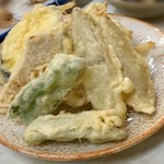 源蔵本店 - 野菜天ぷら 600円