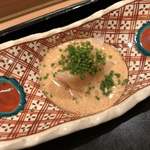 鮨みなと - カワハギ肝醤油