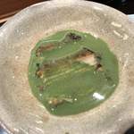 鮨みなと - 鮑肝ソース