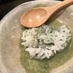 鮨みなと - 肝ソースとご飯