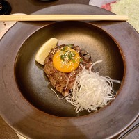 焼肉ぽんが 田町店 - 炙りユッケ