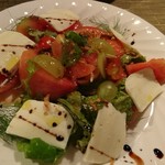 プリマヴェーラ - トマトとモッツァレラチーズのサラダ