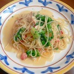 マルシェ - ずわい蟹と菜の花の生パスタ１