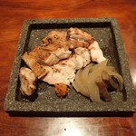 山人 - 蓮根まんじゅうカニ餡かけ