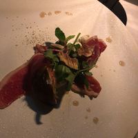 MAIN DINING by THE HOUSE OF PACIFIC - 京鴨の生ハムの味がいい、チーズと無花果と一緒にがいい。