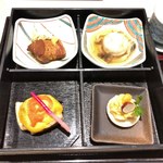 Komatsu Suisan No Iori Sushidokoro Shuntouka - 松花堂二段弁当（下段）