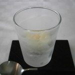 アーリア ディ タクボ - お口直し　柚子のグラニテ